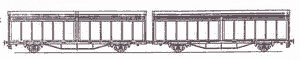 Four-axle wagon, model Himrrs (HMR)