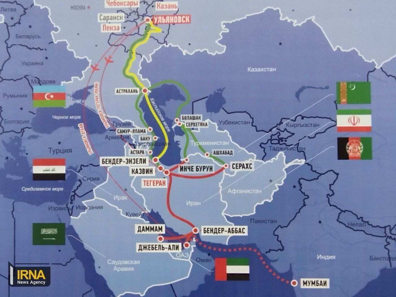Transit to Russia via Iran - AtaTarabarAtlas: International ...